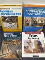 Foundation, carpentry, Roofing home building book