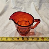 Viking Ruby Red Creamer