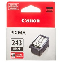 Canon PG-243 Black Ink Cartridge  Pigment-Based In
