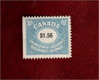 CANADA 1960 MNH UNEMPOLYMENT REVENUE STAMP