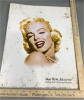 Marilyn Monroe metal sign