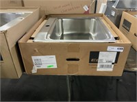 ELKAY 25” Stainless steel sink