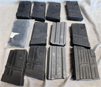 P - LOT OF 12 AMMO MAGS (C62)