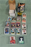 Collection of assorted baseball trading cards incl