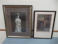 2 Framed Pictures / Images encadrées