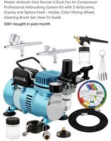 Master Airbrush Cool Runner II Dual Fan Air