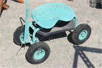 Tractor Seat Lawn Cart