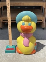 Vintage Easter duck blow mold