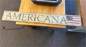 Americana sign
