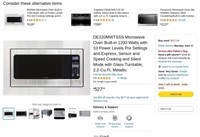 W5348  DE220MWTSSS Microwave Oven 2.2 cu.ft.