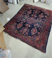 66x60 hand knotted area rug