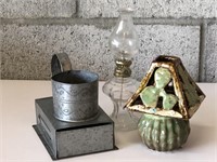 Candle holder, Kerosene Lamp