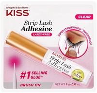 Kiss Strip Lash Adhesive, Latex-Free Strong Hold
