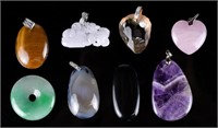 A Group of 8 Pendants