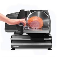 Chefman Electric Deli Slicer With Adjustable Slice