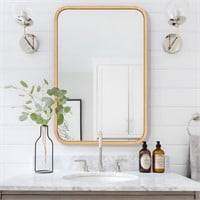 Wood Bathroom Mirror for Wall 18  x 24
