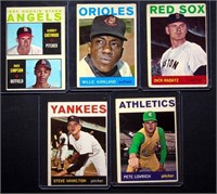 (9) 1964 Topps BB Cards