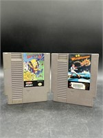 Bart vs The World & 3-D World Runner NES Games