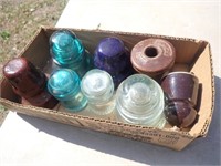 Vintage Glass Insulators