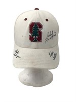 Rodney Tention Signed Stanford Hat