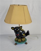 Ceramic Dog Table Lamp