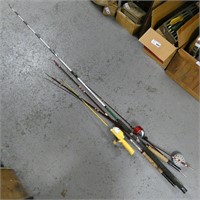Assorted Fishing Rods