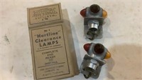 Vintage NOS No 4 Hartline Clearance Lights
