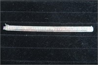 7" Sterling Silver Bracelet(16.4g)