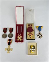 Collection of Polish and German Medals