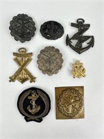 Collection of Imperial German Navy Badges