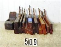 10 – Assorted wooden molding planes, attributed