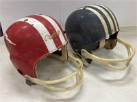 2 toy helmets