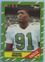 Reggie White, 1986 Topps Football Rookie Card
