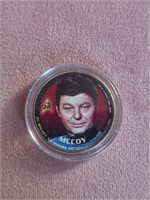 Star Trek McCoy Colorized Half Dollar