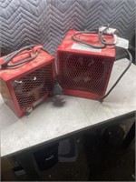 Pair of 4800 W 220 V heaters condition unknown