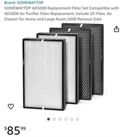 Replacement Air filter (Open Box, New)