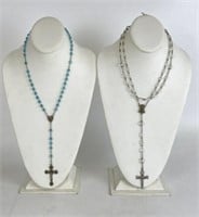 Sterling Silver Rosaries