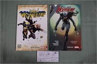 2 modern age Wolverine comic books; as is
