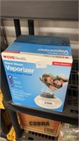 Vaporizer, visible warm steam