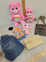 Care Bears, girls 7 slim jeans, bags