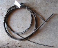 1/2" thick steel cable.