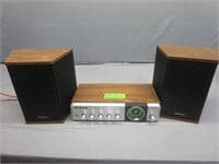 1973 Panasonic RE-7412 AM/FM Matching Speakers -