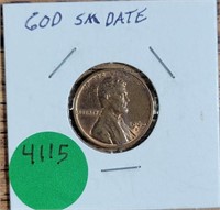 1960-D LINCOLN CENT - SMALL DATE
