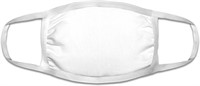 Reusable Cotton Face Mask - White - 2 PACK