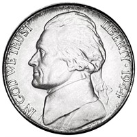 1944-S Jefferson War Nickel UNCIRCULATED