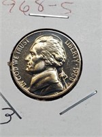 1968-S Proof Jefferson Nickel