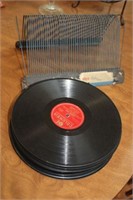 VINTAGE 45 RECORD HOLDER AND MORE