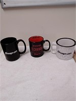 Snap on coffee cups