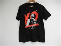 WWE Adult MD KO Crew Neck T-Shirt, Black