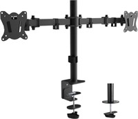 PrimeCables Dual Monitor Mount Stand up to 27" - 2